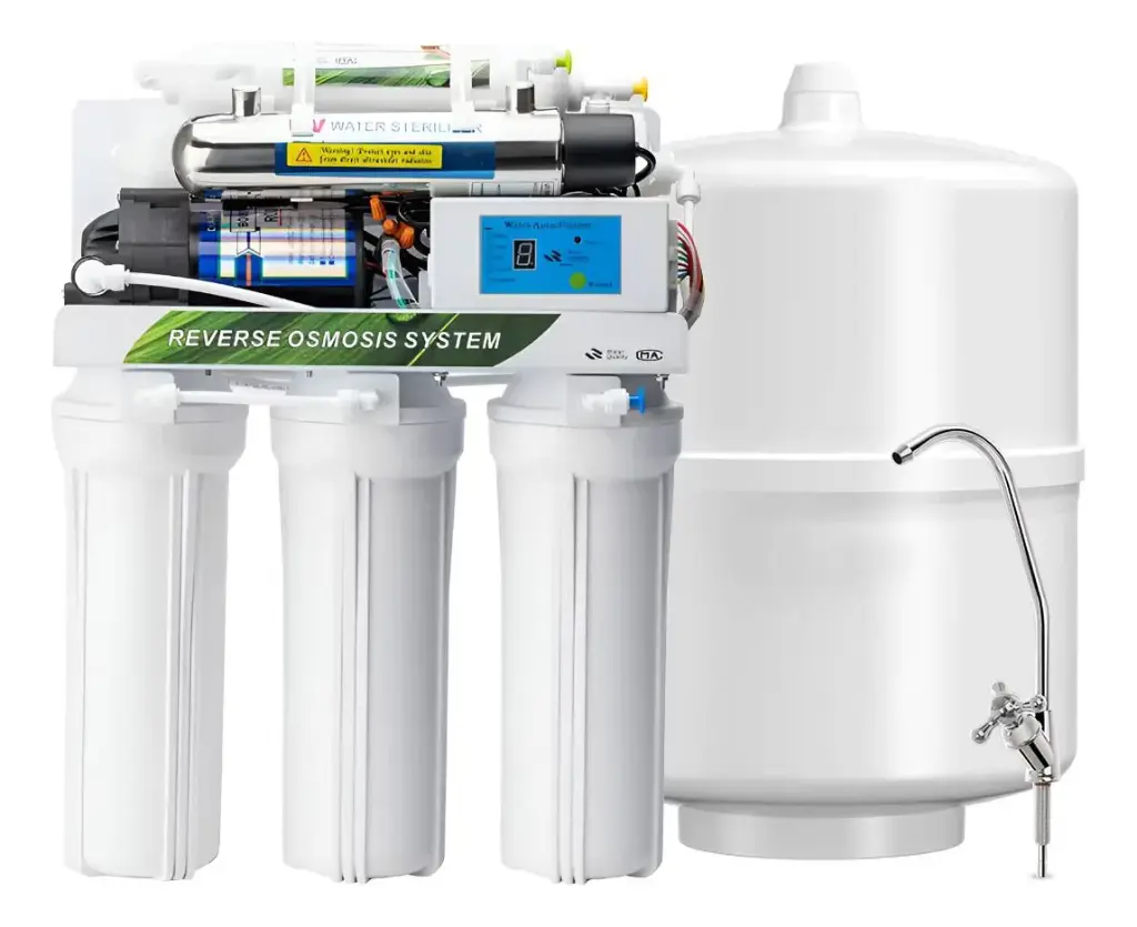 Purificador De Agua De Osmosis Inversa 5 Etapas Con Bomba