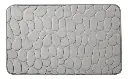 Alfombra De Baño Antideslizante Memory Diseño Rocas 80 X 50