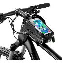 Bolso Soporte Impermeable De Celular Para Cuadro Bicicleta