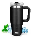Vaso Térmico Jarro Tyeso 1.2 L Acero Asa Sorbito Aislamiento